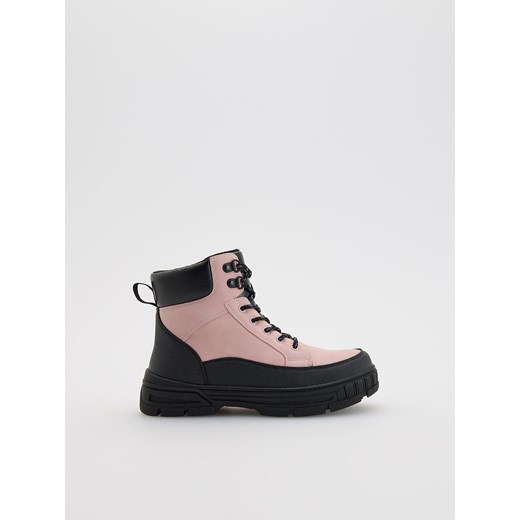 Reserved - Buty trekkingowe z ociepleniem - czarny ze sklepu Reserved w kategorii Buty zimowe dziecięce - zdjęcie 185889404