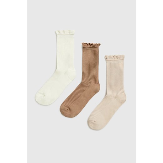 Skarpety 3-pack ze sklepu Moodo.pl w kategorii Skarpetki damskie - zdjęcie 185890011