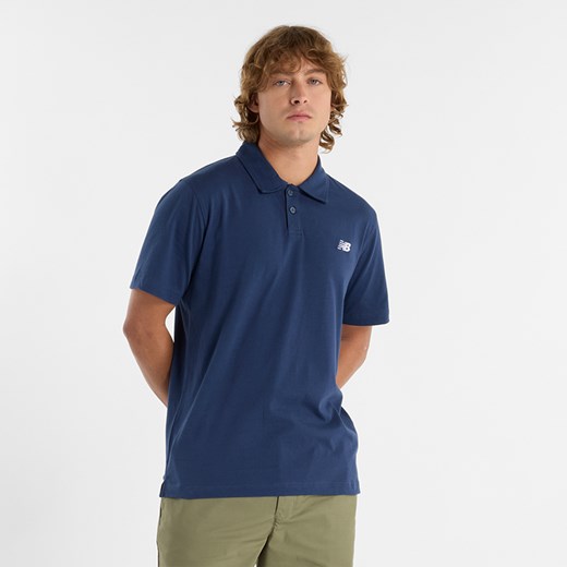 Koszulka męska New Balance MT51504NNY – granatowa ze sklepu New Balance Poland w kategorii T-shirty męskie - zdjęcie 185890222