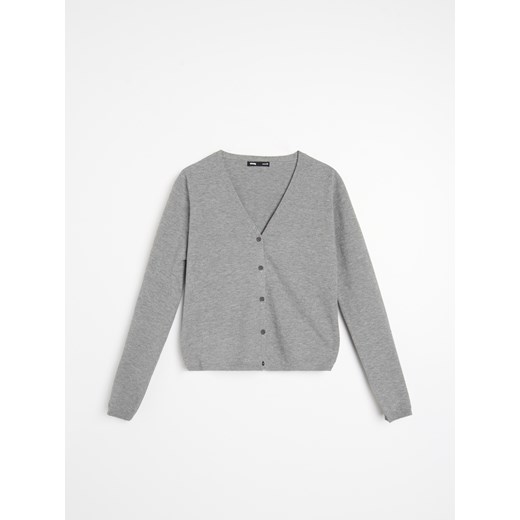 Sinsay - Sweter z domieszką wełny i wiskozy - szary Sinsay XS Sinsay