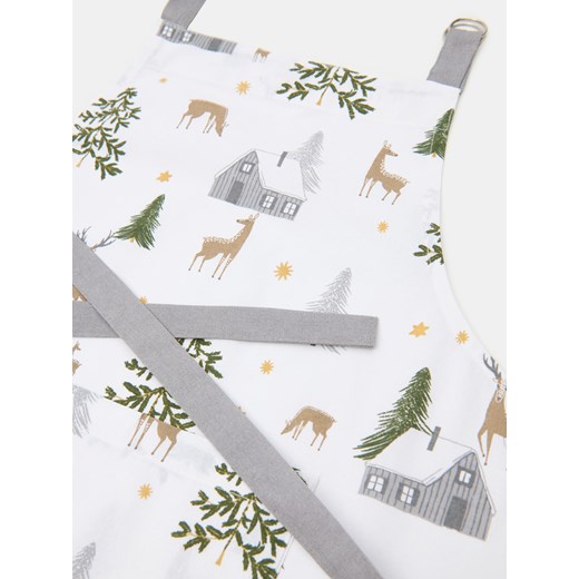 Sinsay - Fartuch świąteczny - szary Sinsay One Size Sinsay
