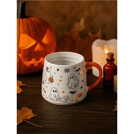 Sinsay - Kubek z motywem halloweenowym - wielobarwny ze sklepu Sinsay w kategorii Dom - zdjęcie 185894453