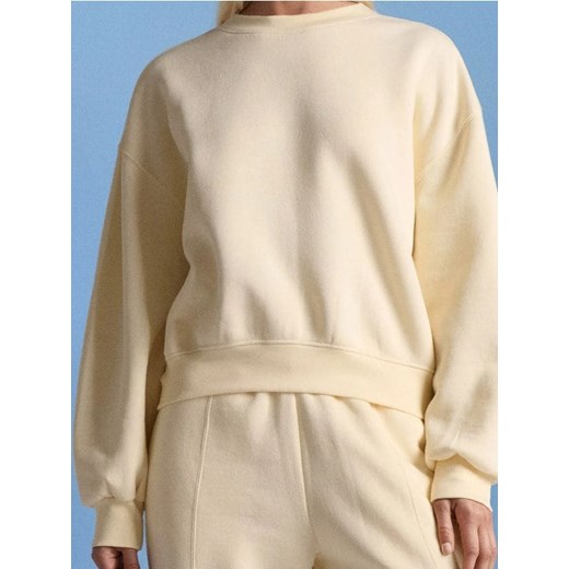 Sinsay - Bluza ze ściągaczami - żółty ze sklepu Sinsay w kategorii Bluzy damskie - zdjęcie 185894461