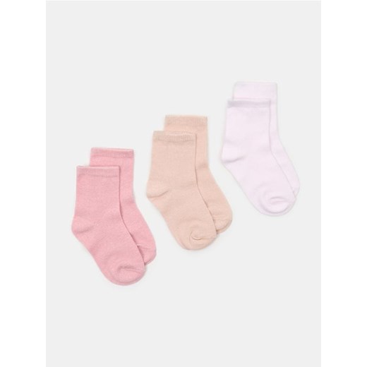 Sinsay - Skarpetki niemowlęce 3 pack - wielobarwny - id: 070FZ-MLC - marki Sinsay - 185894531 Sinsay - Skarpetki niemowlęce 3 pack - wielobarwny ze sklepu Sinsay w kategorii Skarpetki dziecięce - zdjęcie 185894531