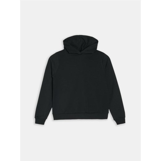 Sinsay - Bluza hoodie basic - czarny ze sklepu Sinsay w kategorii Bluzy damskie - zdjęcie 185894691