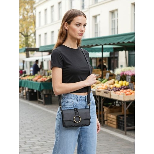 Sinsay - Crop top - czarny ze sklepu Sinsay w kategorii Bluzki damskie - zdjęcie 185894954