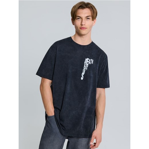 Sinsay - Koszulka z nadrukiem Harry Potter - szary ze sklepu Sinsay w kategorii T-shirty męskie - zdjęcie 185894971