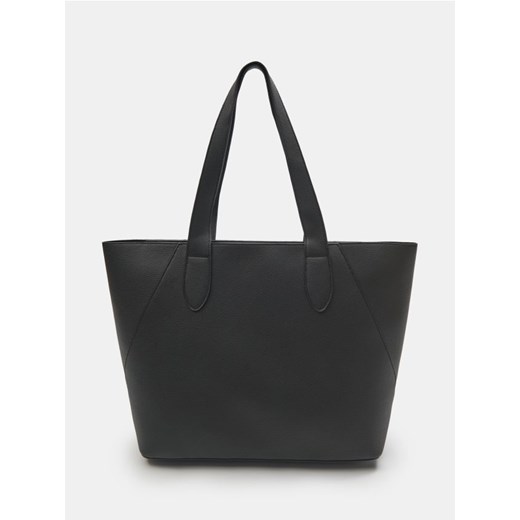 Sinsay - Torebka shopper z błyskawicznym zamkiem - czarny ze sklepu Sinsay w kategorii Torby Shopper bag - zdjęcie 185895074