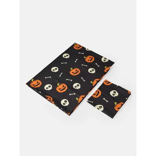 Sinsay - Komplet pościeli z motywem halloweenowym - czarny ze sklepu Sinsay w kategorii Dom - zdjęcie 185895211