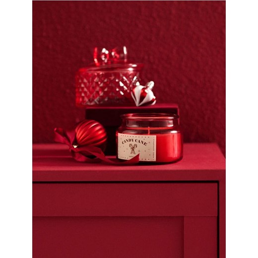 Sinsay - Świeczka zapachowa Cranberry - czerwony ze sklepu Sinsay w kategorii Dom - zdjęcie 185895242