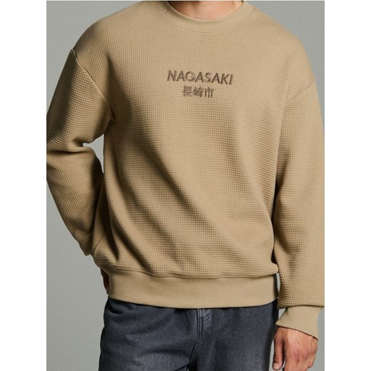 Sinsay - Bluza crewneck - Inny ze sklepu Sinsay w kategorii Bluzy męskie - zdjęcie 185895400