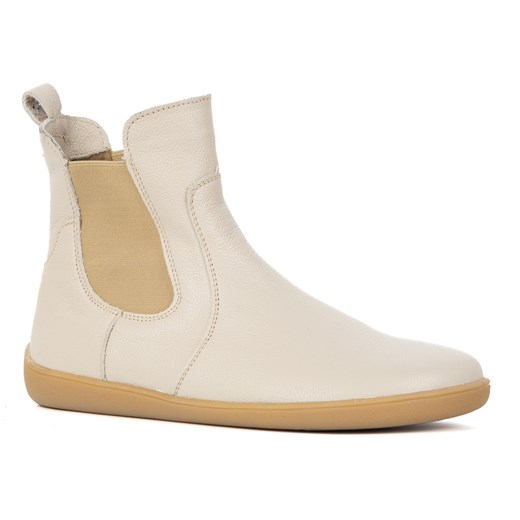 Barefoot damskie sztyblety buty zimowe Olivier 1797POL beżowe ze sklepu butyolivier w kategorii Botki - zdjęcie 185896641
