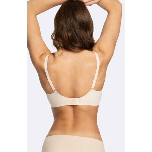 Beżowy biustonosz miękki soft Jelly Bra Basic, Kolor beżowy, Rozmiar L, Julimex ze sklepu Intymna w kategorii Biustonosze - zdjęcie 185897073