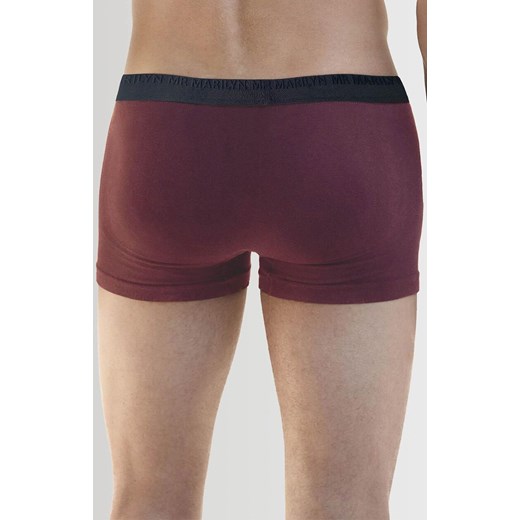 Marilyn bordowe bokserki męskie Boxers Pro, Kolor bordowy, Rozmiar M, Marilyn ze sklepu Intymna w kategorii Majtki męskie - zdjęcie 185897100
