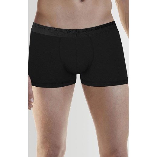 Marilyn czarne bokserki męskie Boxers Pro, Kolor czarny, Rozmiar L, Marilyn ze sklepu Intymna w kategorii Majtki męskie - zdjęcie 185897101