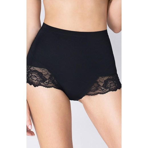 Marilyn figi damskie z wysokim stanem czarne Chloe High, Kolor czarny, Rozmiar L, Marilyn ze sklepu Intymna w kategorii Majtki damskie - zdjęcie 185897134