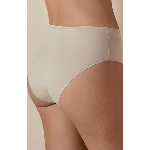Figi damskie z wysokim stanem beżowe Roxana, Kolor beżowy, Rozmiar 3XL, Selene ze sklepu Intymna w kategorii Majtki damskie - zdjęcie 185897301
