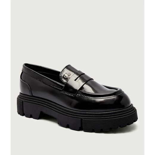Calvin Klein Jeans Loafersy | z dodatkiem skóry ze sklepu Gomez Fashion Store w kategorii Półbuty dziecięce - zdjęcie 185900603