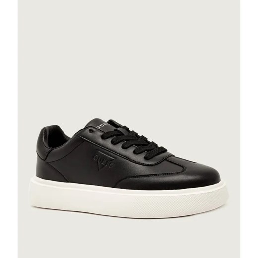 Guess Skórzane sneakersy PLAZA ze sklepu Gomez Fashion Store w kategorii Buty sportowe męskie - zdjęcie 185900632
