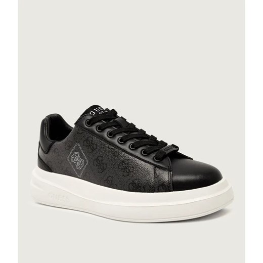 Guess Sneakersy ELBA | z dodatkiem skóry ze sklepu Gomez Fashion Store w kategorii Buty sportowe męskie - zdjęcie 185900640