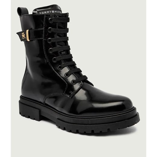 Tommy Hilfiger Botki | z dodatkiem skóry ze sklepu Gomez Fashion Store w kategorii Buty zimowe dziecięce - zdjęcie 185900674