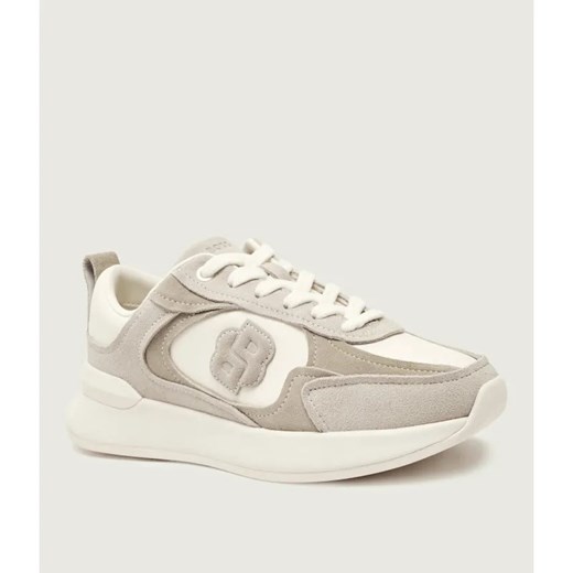 BOSS BLACK Skórzane sneakersy B Icon_Runn_sdnap1 ze sklepu Gomez Fashion Store w kategorii Buty sportowe damskie - zdjęcie 185900732