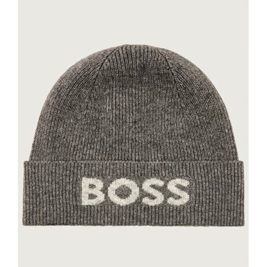 BOSS BLACK Czapka Elios | z dodatkiem wełny ze sklepu Gomez Fashion Store w kategorii Czapki zimowe męskie - zdjęcie 185900734