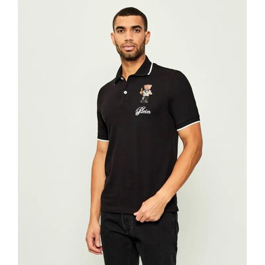 Philipp Plein Polo Teddy | Regular Fit ze sklepu Gomez Fashion Store w kategorii T-shirty męskie - zdjęcie 185900853
