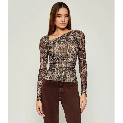 GUESS Bluzka BERNARDETTE | Slim Fit ze sklepu Gomez Fashion Store w kategorii Bluzki damskie - zdjęcie 185900854