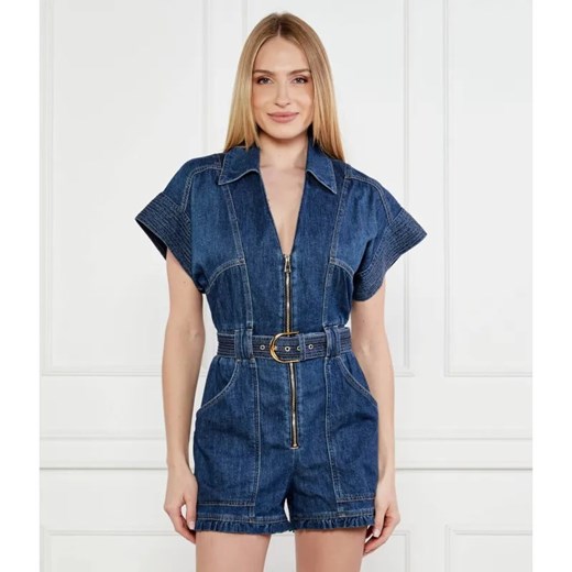 Elisabetta Franchi Jeansowy kombinezon | Regular Fit ze sklepu Gomez Fashion Store w kategorii Kombinezony damskie - zdjęcie 185900874