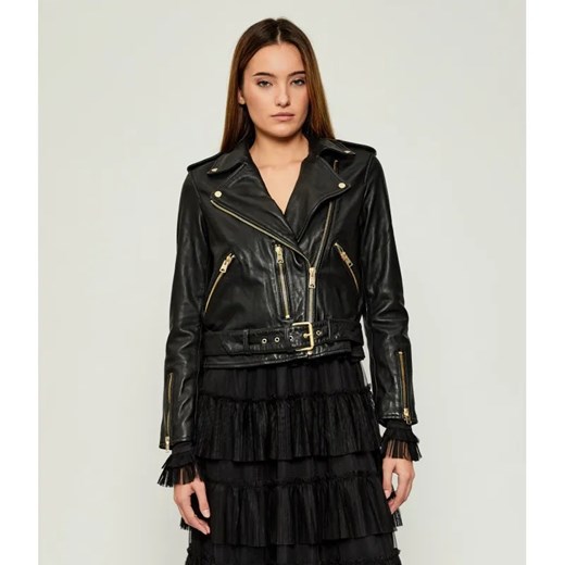 All Saints Skórzana ramoneska BALFERN | Regular Fit ze sklepu Gomez Fashion Store w kategorii Kurtki damskie - zdjęcie 185902412