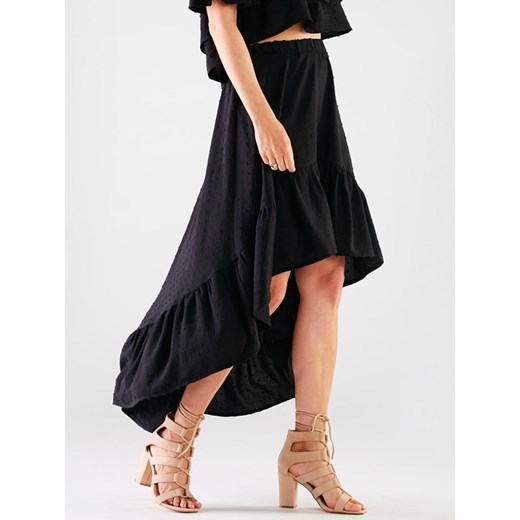 Awama Spódnica w kolorze czarnym L/XL wyprzedaż Limango Polska
