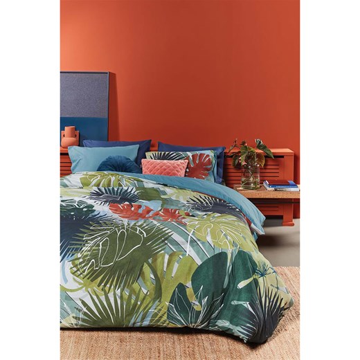 Beddinghouse Komplet pościeli renforcé &quot;Paper Leaves&quot; ze wzorem Beddinghouse 155x220 cm promocja Limango Polska