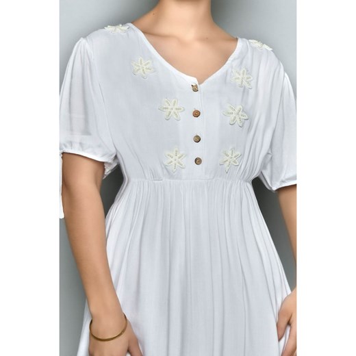 H.H.G. Sukienka w kolorze białym M okazja Limango Polska