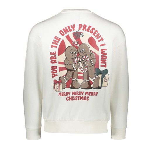 Sublevel Bluza w kolorze białym XXL wyprzedaż Limango Polska