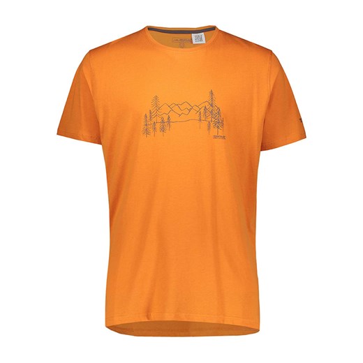 Regatta Koszulka sportowa &quot;Breezed V&quot; w kolorze pomarańczowym ze sklepu Limango Polska w kategorii T-shirty męskie - zdjęcie 185903792