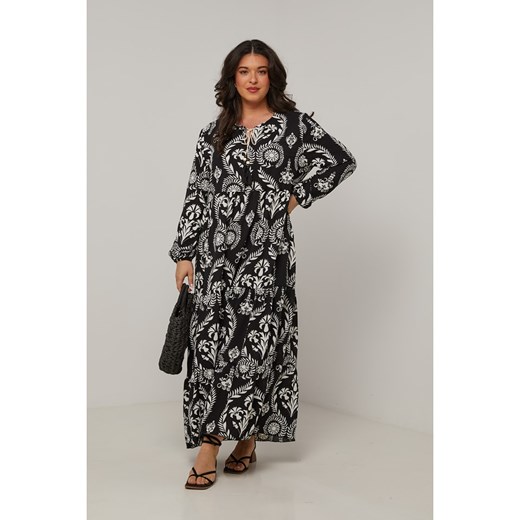Curvy Lady Sukienka w kolorze czarnym ze sklepu Limango Polska w kategorii Sukienki - zdjęcie 185903914