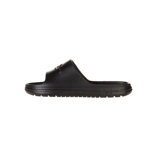 Pepe Jeans FOOTWEAR Klapki w kolorze czarnym ze sklepu Limango Polska w kategorii Klapki męskie - zdjęcie 185904092