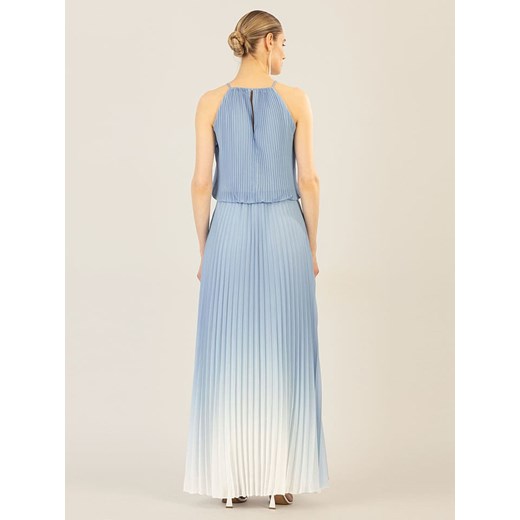 APART Sukienka w kolorze błękitno-białym 36 Limango Polska wyprzedaż