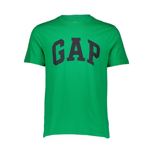 GAP Koszulka w kolorze zielonym ze sklepu Limango Polska w kategorii T-shirty męskie - zdjęcie 185904201