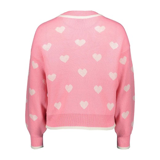 JDY Kardigan w kolorze jasnoróżowo-białym Jdy S wyprzedaż Limango Polska