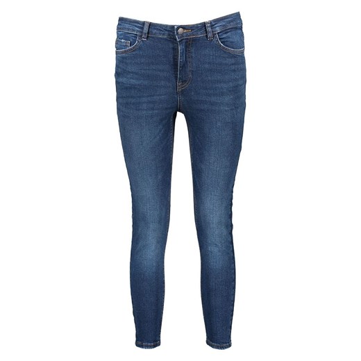 JDY Dżinsy &quot;Fina&quot; - Skinny fit - w kolorze niebieskim ze sklepu Limango Polska w kategorii Jeansy damskie - zdjęcie 185904840