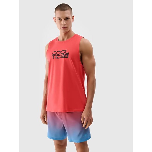 4F Top w kolorze czerwonym ze sklepu Limango Polska w kategorii T-shirty męskie - zdjęcie 185905253
