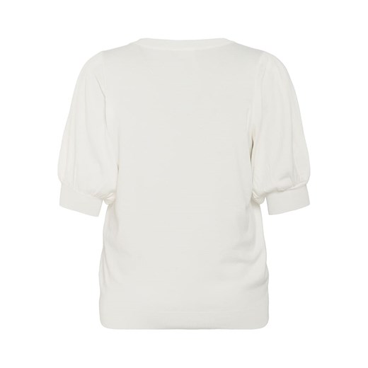 KAFFE curve Sweter w kolorze kremowym M wyprzedaż Limango Polska