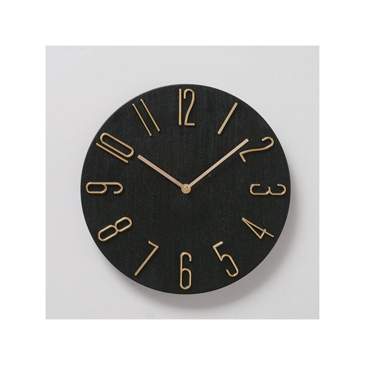 Boltze Zegar ścienny &quot;Tempo&quot; w kolorze czarnym - Ø 30 cm ze sklepu Limango Polska w kategorii Zegary - zdjęcie 185905650