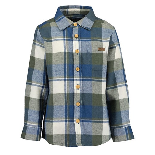 Blue Seven Koszula w kolorze kremowo-oliwkowo-niebieskim ze sklepu Limango Polska w kategorii Odzież dla niemowląt - zdjęcie 185905963