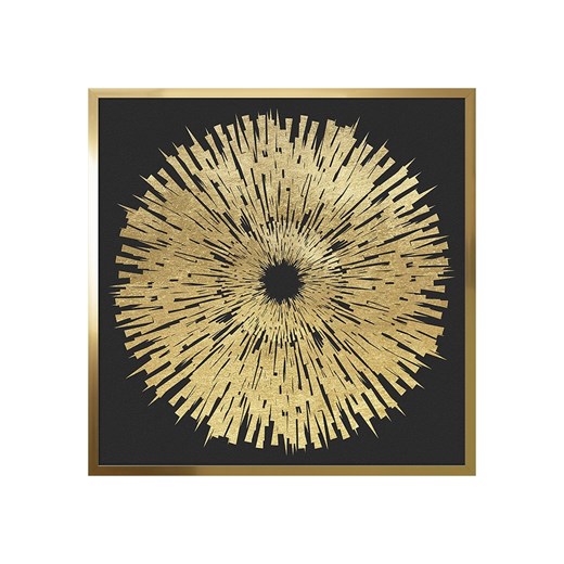 Ars Longa Druk artystyczny &quot;Golden Eye&quot; w ramce - 70 x 70 cm ze sklepu Limango Polska w kategorii Obrazy - zdjęcie 185905994