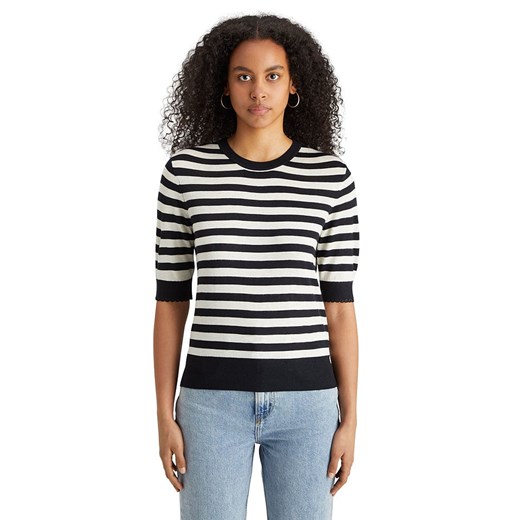 Scotch &amp; Soda Sweter w kolorze czarno-białym ze sklepu Limango Polska w kategorii Swetry damskie - zdjęcie 185906912