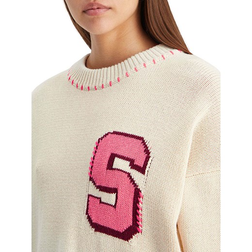 Scotch &amp; Soda Sweter w kolorze beżowym M wyprzedaż Limango Polska