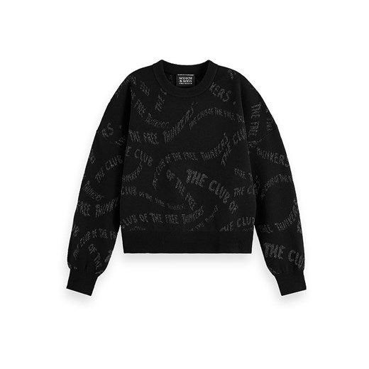 Scotch &amp; Soda Sweter w kolorze czarnym ze sklepu Limango Polska w kategorii Swetry damskie - zdjęcie 185907023